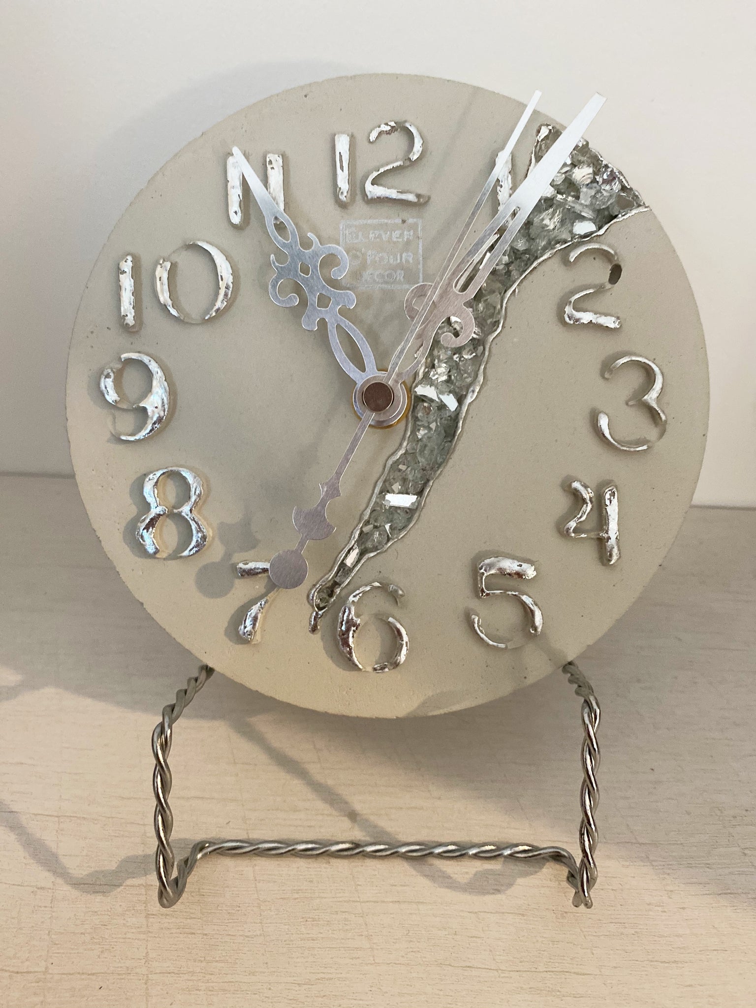 City Collection Silver "London" Table clock