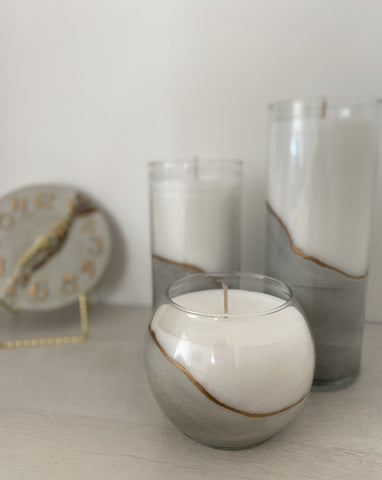 1104 Concrete Candle Bundle